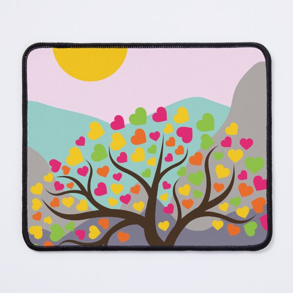 Item preview, Abstract Landscape With a Heart designed and sold by Gaynor Burrows.