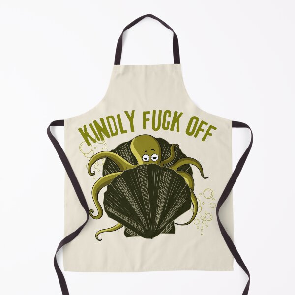 Item preview, Kindly fuck off funny octopus in shell designed and sold by reka88.