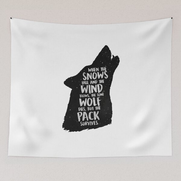 Item preview, The Lone Wolf Dies, But The Pack Survives designed and sold by enduratrum.