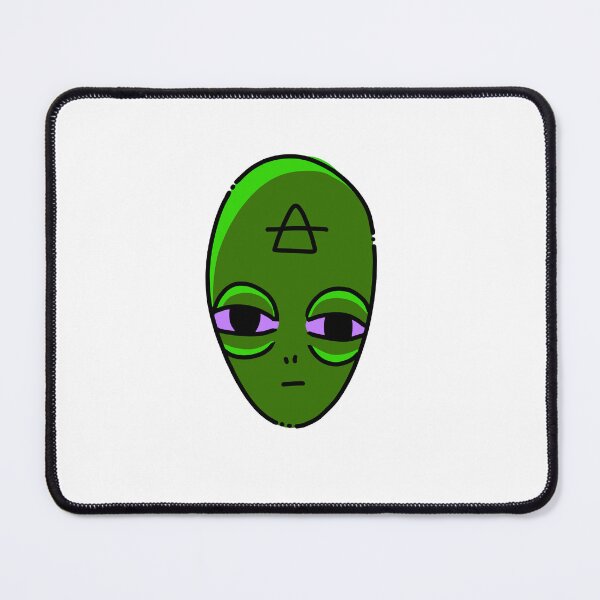 Item preview, high Green alien cute gift designed and sold by AnanasArt.