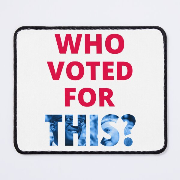 Item preview, NDVH Who voted for this? designed and sold by Nik’s T-Shirts.
