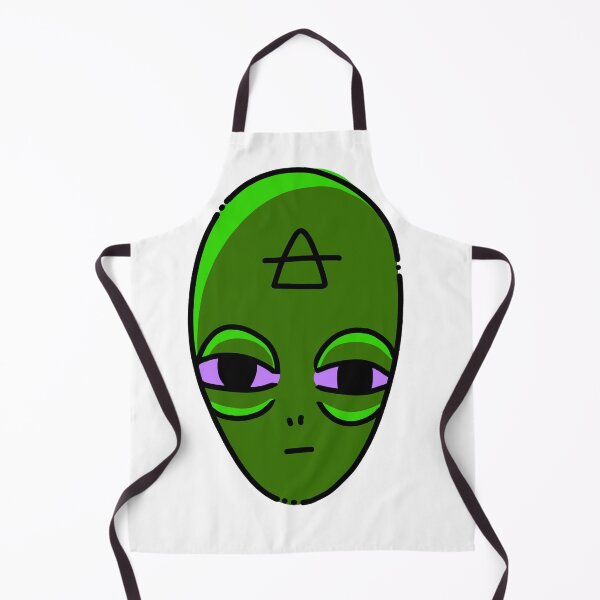 Item preview, high Green alien cute gift designed and sold by AnanasArt.