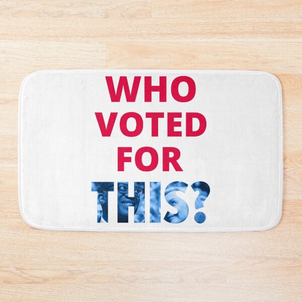 Item preview, NDVH Who voted for this? designed and sold by Nik’s T-Shirts.