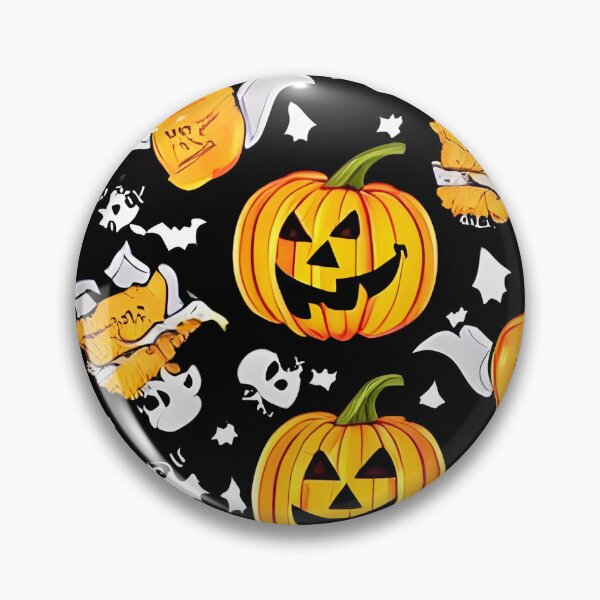 Item preview, Halloween Pumpkin Pattern designed and sold by pinkal.