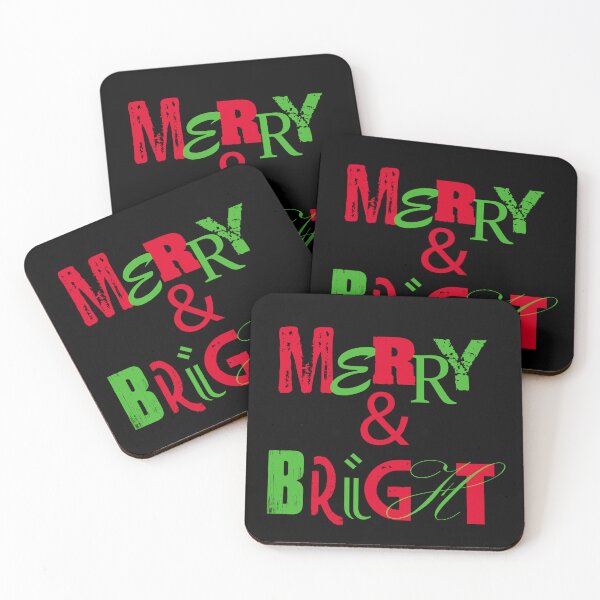 Item preview, Merry Christmas, Merry & Bright designed and sold by Monikatees.
