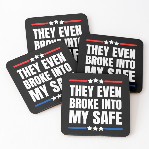 Item preview, They even broke into my safe - braking news Donald trump on FBI raid designed and sold by Cauliflowera.