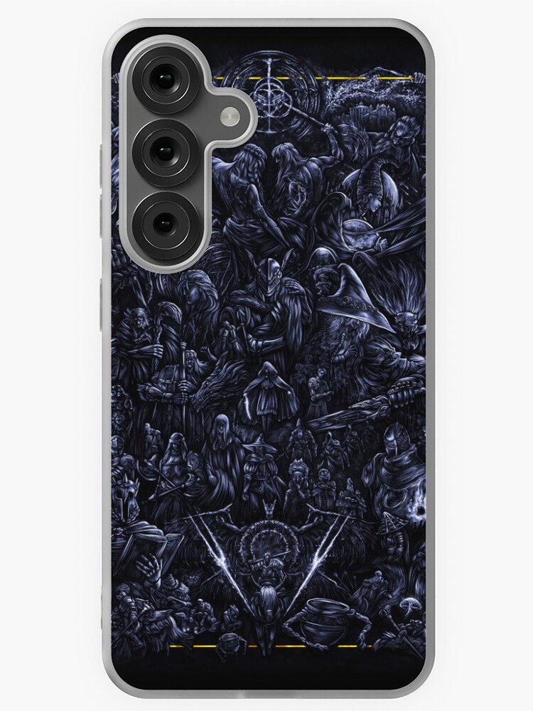 Thumbnail 1 of 4, Samsung Galaxy Phone Case, Engraved Souvenir of the Elden Ring designed and sold by Ghonz.