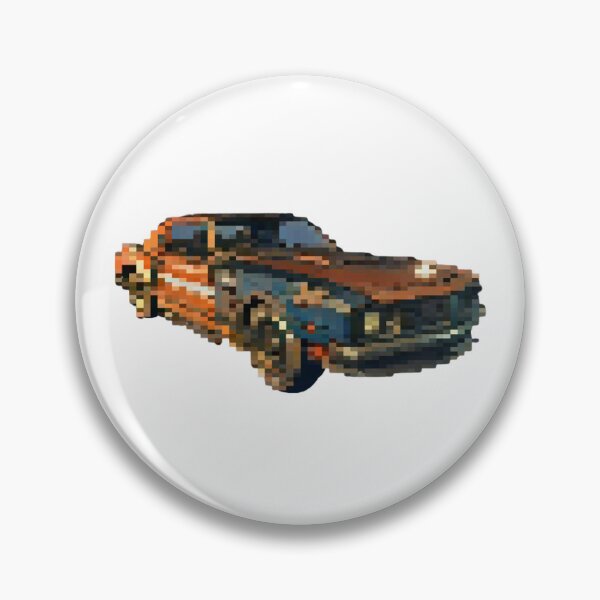 Item preview, Clementine's Muscle Car | TWDG: Season 4 (pixelated variant) designed and sold by VoltageStone.
