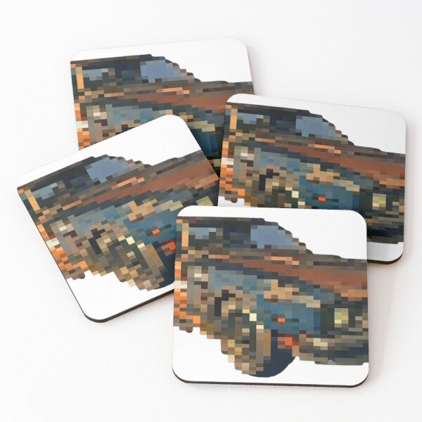 Item preview, Clementine's Muscle Car | TWDG: Season 4 (pixelated variant) designed and sold by VoltageStone.