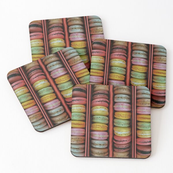 Item preview, pattern and design inspired by an arrangement of colourful macaroons designed and sold by mister-john.