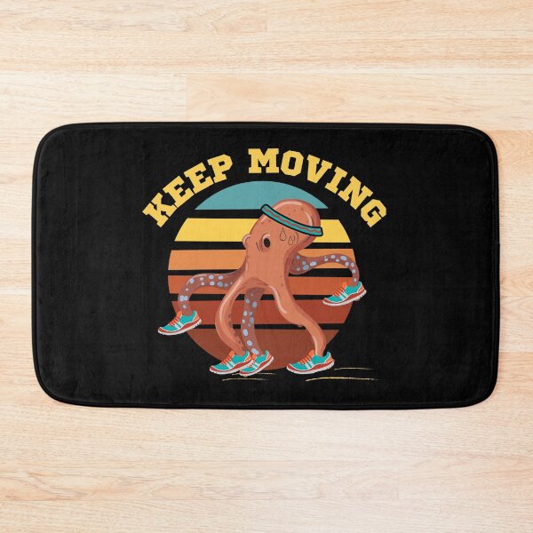 Item preview, Keep moving funny octopus runner designed and sold by reka88.