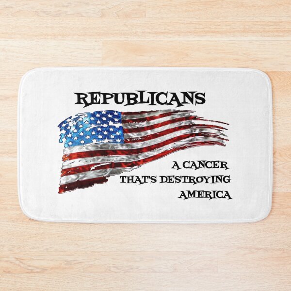 Item preview, REPUBLICANS A CANCER THAT'S DESTROYING AMERICA designed and sold by CLUTCHINER.