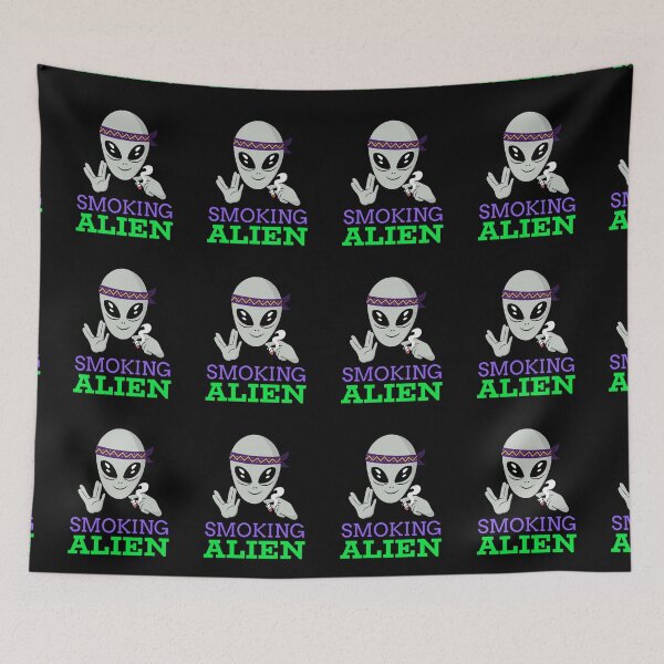 Item preview, THE SMOKING ALIEN designed and sold by MJ96-PRO.