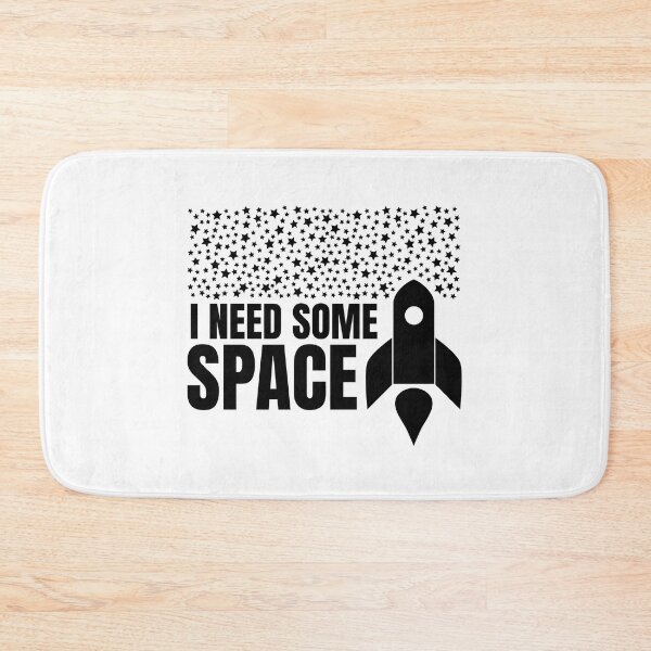 Item preview, I need some space (BLACK DESIGN) designed and sold by EleannaInSpace.