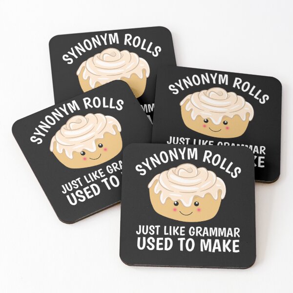 Item preview, Synonym rolls funny grammar lover pun designed and sold by selimane.