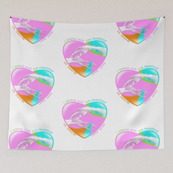 Item preview, lgbt love, gay man hands, i wanna ruin our friendship cute gift designed and sold by AnanasArt.