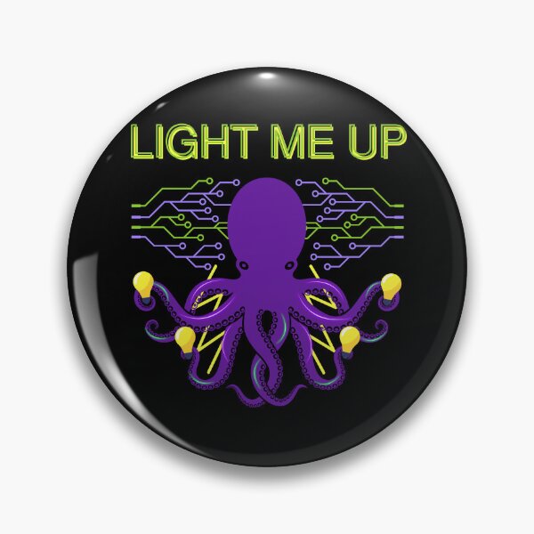 Item preview, Funny electrician octopus  designed and sold by reka88.