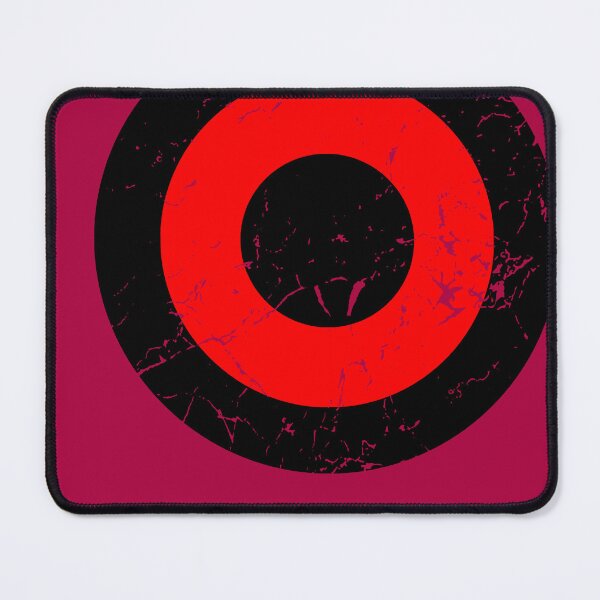 Item preview, Vintage Black and Red Roundel (Opt.1/2) designed and sold by Irish-Nostalgia.