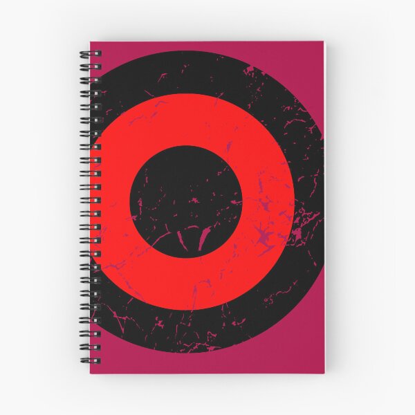 Item preview, Vintage Black and Red Roundel (Opt.1/2) designed and sold by Irish-Nostalgia.