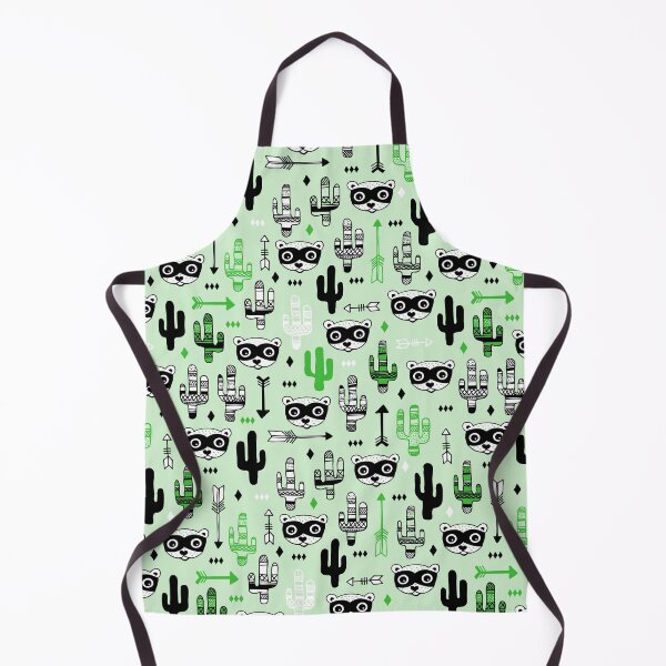 Item preview, Raccoon Bandit Wild West - Green designed and sold by Rainbows Galore.