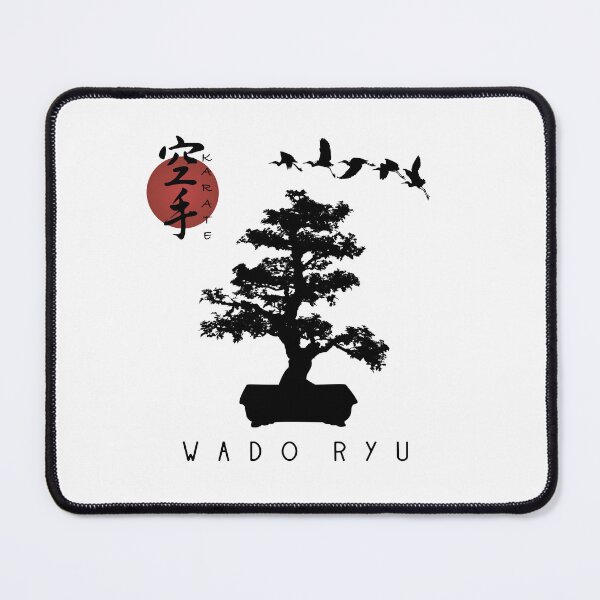 Item preview, Bonsai Tree Wado Ryu Calligraphy Karate Instructor Design - Japanese Martial Art Design For A Karate Lover designed and sold by TheKarateStore.
