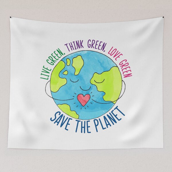 Item preview, Live green, think green, love green designed and sold by dodographic.