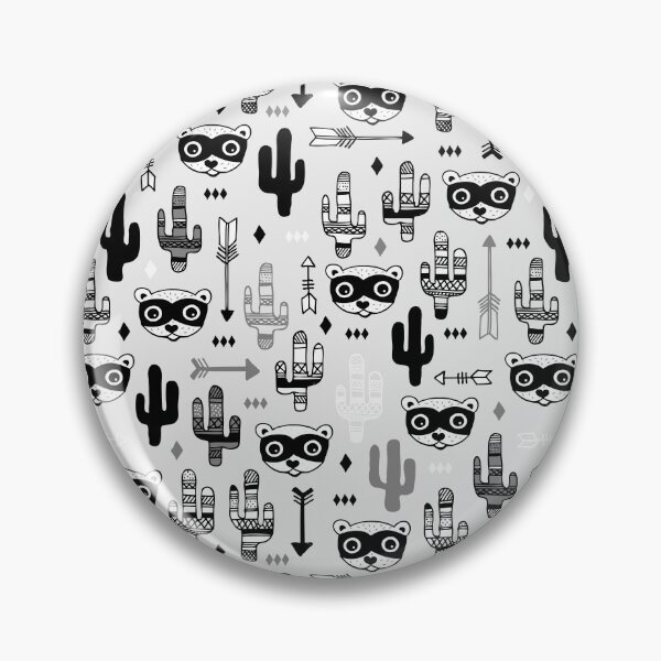 Item preview, Raccoon Bandit Wild West - Grey designed and sold by Rainbows Galore.