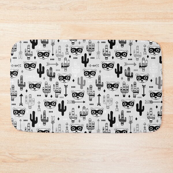 Item preview, Raccoon Bandit Wild West - Grey designed and sold by Rainbows Galore.