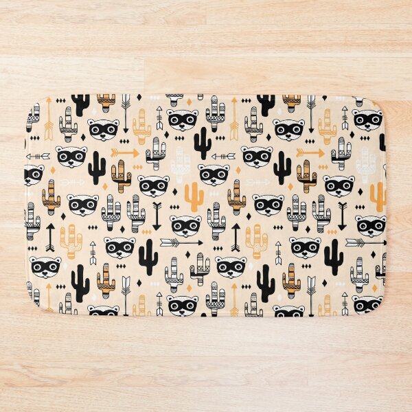 Item preview, Raccoon Bandit Wild West - Orange designed and sold by Rainbows Galore.