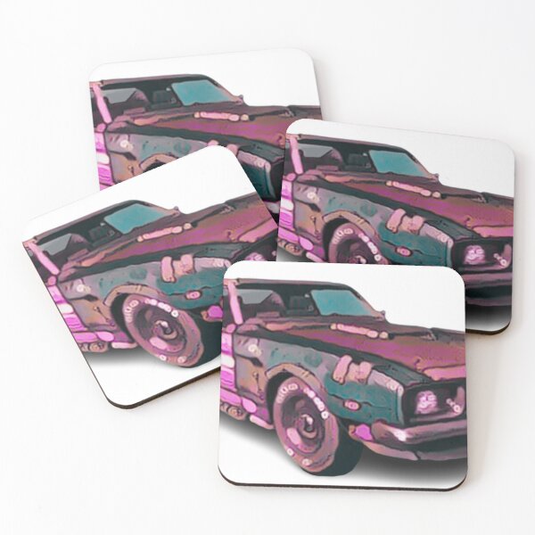 Item preview, Clementine's Muscle Car | TWDG: Season 4 (smooth variant, pink) designed and sold by VoltageStone.