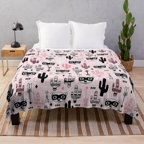 Item preview, Raccoon Bandit Wild West - Pink designed and sold by Rainbows Galore.