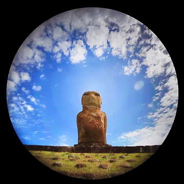 Artwork thumbnail, dynamic moai by RiveRivera