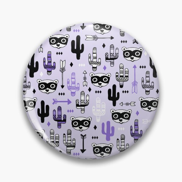 Item preview, Raccoon Bandit Wild West - Purple designed and sold by Rainbows Galore.