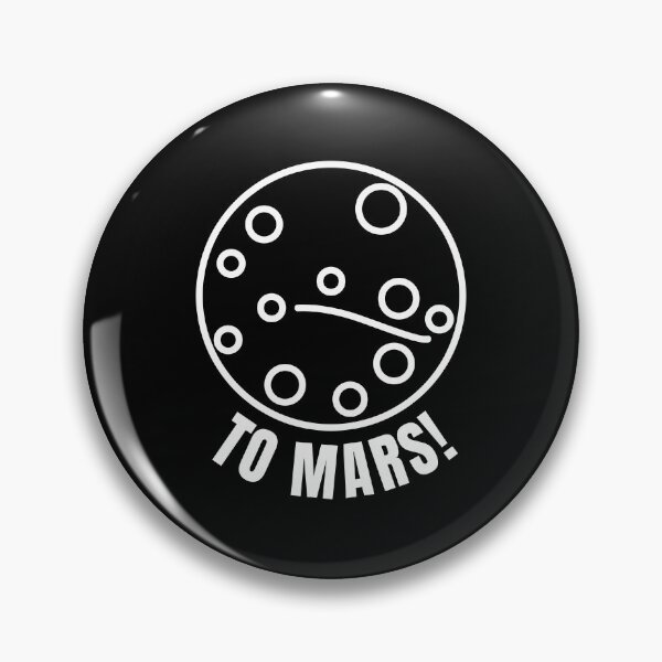 Item preview, To Mars! (WHITE DESIGN) designed and sold by EleannaInSpace.