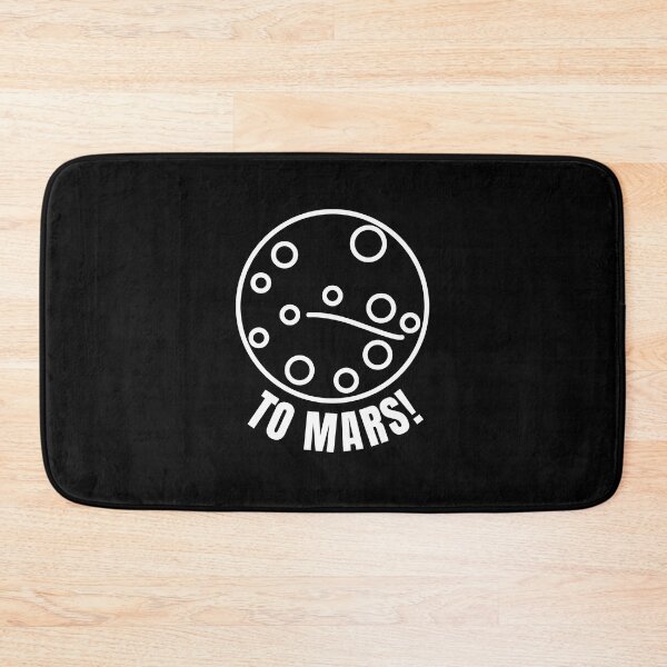 Item preview, To Mars! (WHITE DESIGN) designed and sold by EleannaInSpace.
