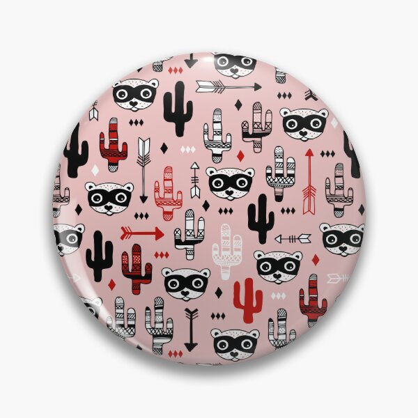Item preview, Raccoon Bandit Wild West - Red designed and sold by Rainbows Galore.