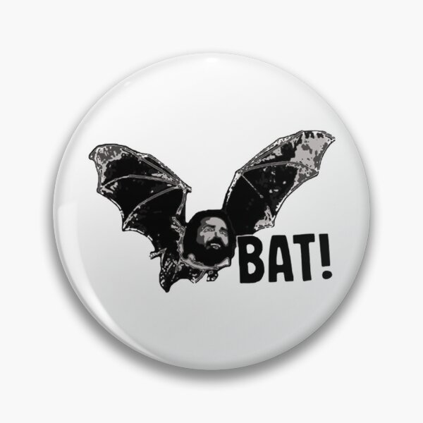 Item preview, What we do in the shadows jackie daytona bat   designed and sold by Heartthro.