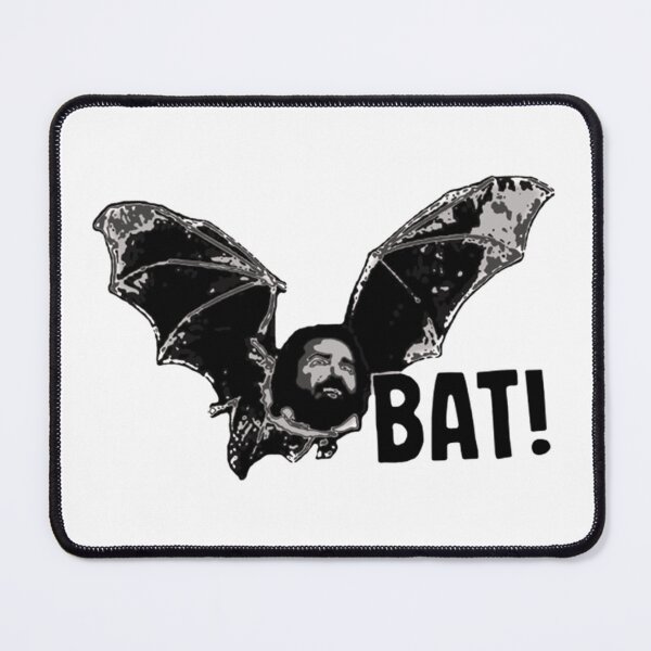 Item preview, What we do in the shadows jackie daytona bat   designed and sold by Heartthro.