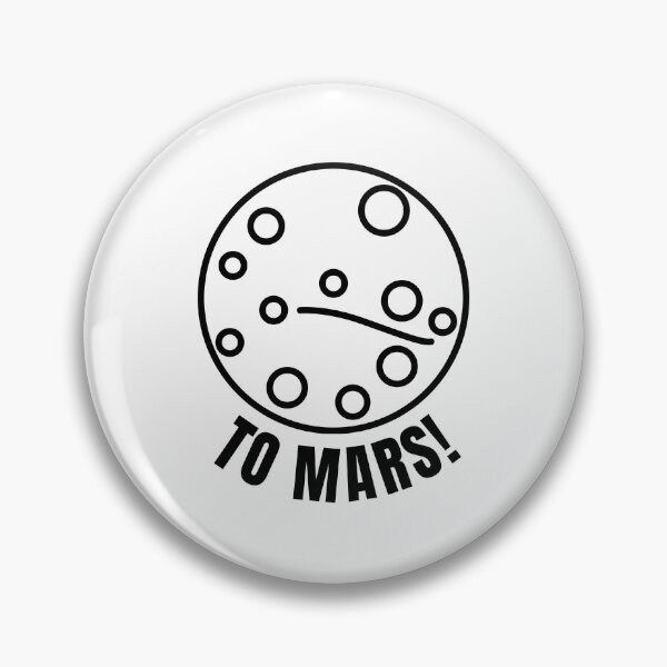 Item preview, To Mars! (BLACK DESIGN) designed and sold by EleannaInSpace.