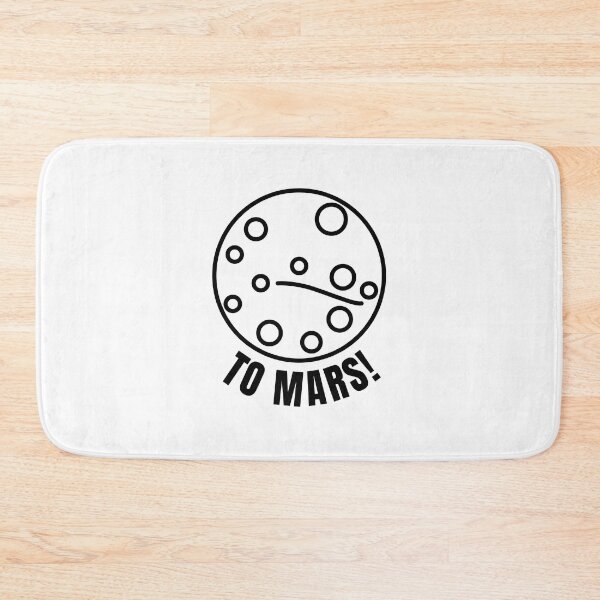 Item preview, To Mars! (BLACK DESIGN) designed and sold by EleannaInSpace.