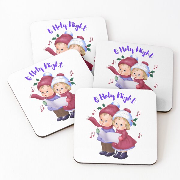 Item preview, O Holy Night Christmas Carolers  designed and sold by RhondaCGoins.