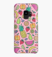 Fruit on Pink Case/Skin for Samsung Galaxy