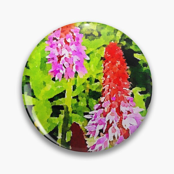 Item preview, Orchid primula plant (Primula vialii) designed and sold by Floral-Art.