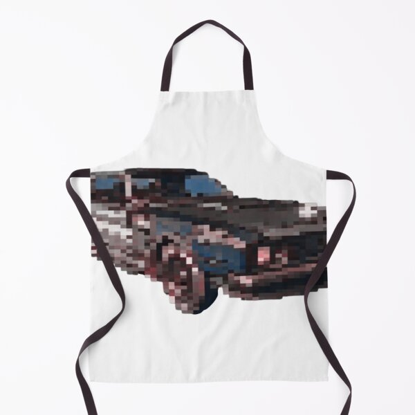 Item preview, Clementine's Muscle Car | TWDG: Season 4 (pixelated variant, blue) designed and sold by VoltageStone.