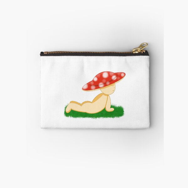 Item preview, Mushroom Child Pose designed and sold by Redheadshiitake.