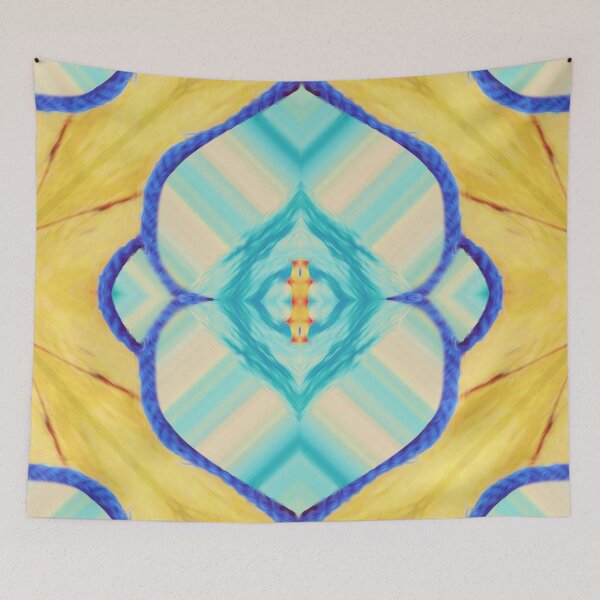 Item preview, WONDERFUL ARUBA SOUVENIRS - ARUBA ABSTRACT GEOMETRIC PAINTING PARADISE ISLAND - ARUBA ONE HAPPY ISLAND. designed and sold by Ralek.