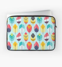 Fun Feathers (blue version) Laptop Sleeve