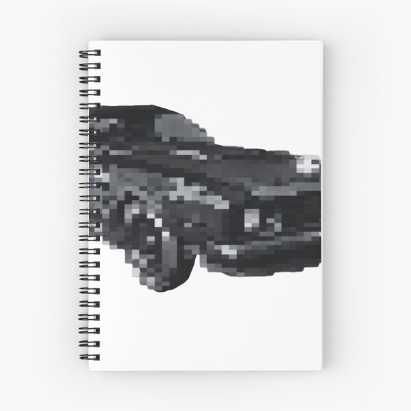 Item preview, Clementine's Muscle Car | TWDG: Season 4 (pixelated variant, grey) designed and sold by VoltageStone.