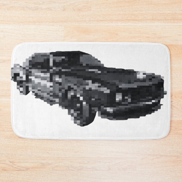 Item preview, Clementine's Muscle Car | TWDG: Season 4 (pixelated variant, grey) designed and sold by VoltageStone.