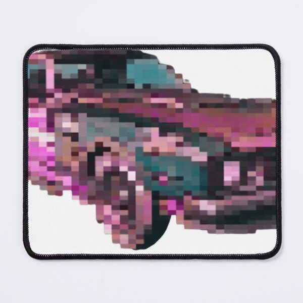 Item preview, Clementine's Muscle Car | TWDG: Season 4 (pixelated variant, pink) designed and sold by VoltageStone.
